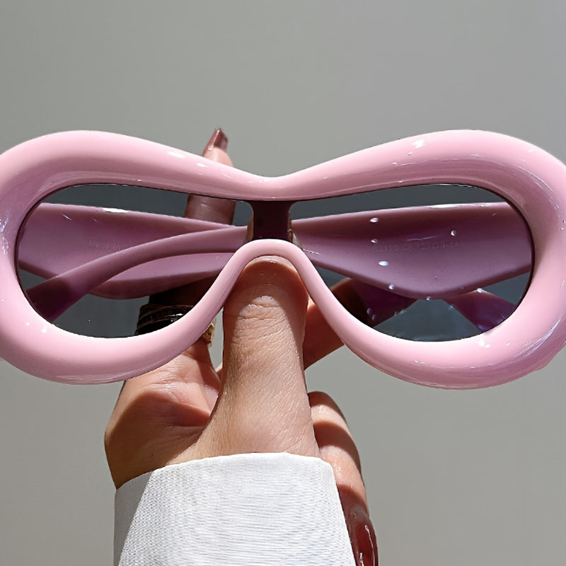 Y2K Thick Frame Sunglasses Candy Glasses UV400