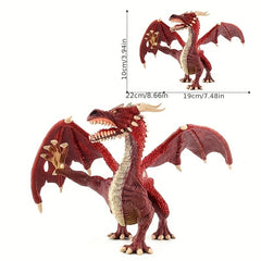 Dragon Beast Realistic Solid Plastic Models - Perfect Decor Gift
