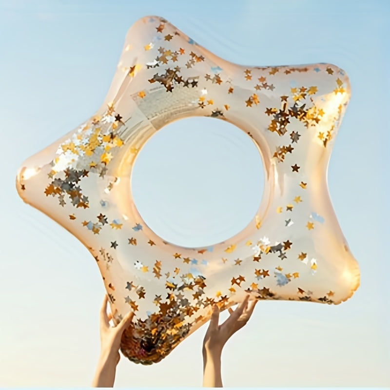 Heart Shaped Mermaid Swimming Ring for Adults