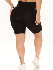  Year Print High Rise Biker Shorts