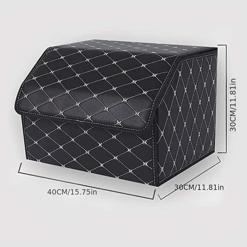 Car Trunk Organizer Storage Box Collapsible Auto Cargo Storage Container