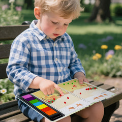 Colorful Finger Painting Book for Kids