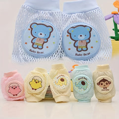 Kids Breathable Mesh Knee Pads for Crawling