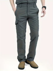 Men's Waterproof Cargo Pants Lightweight Tactical Trousers