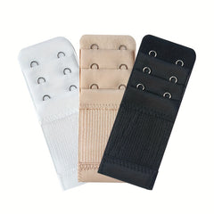 3pcs Bra Extension Buckle Set Elastic Bra Strap Extenders