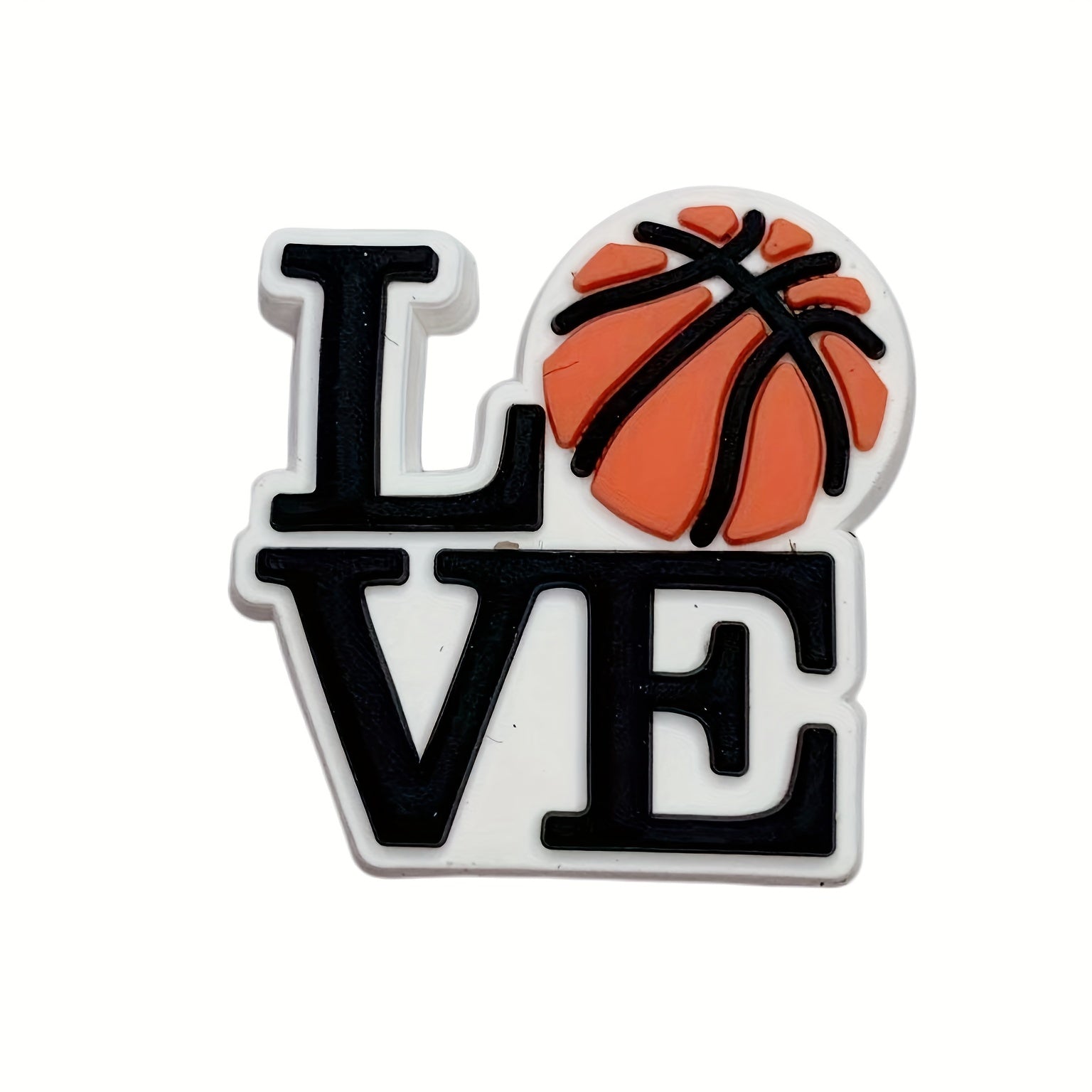 Basketball Series Buckle Hole Beach Bag Decorative Accessories