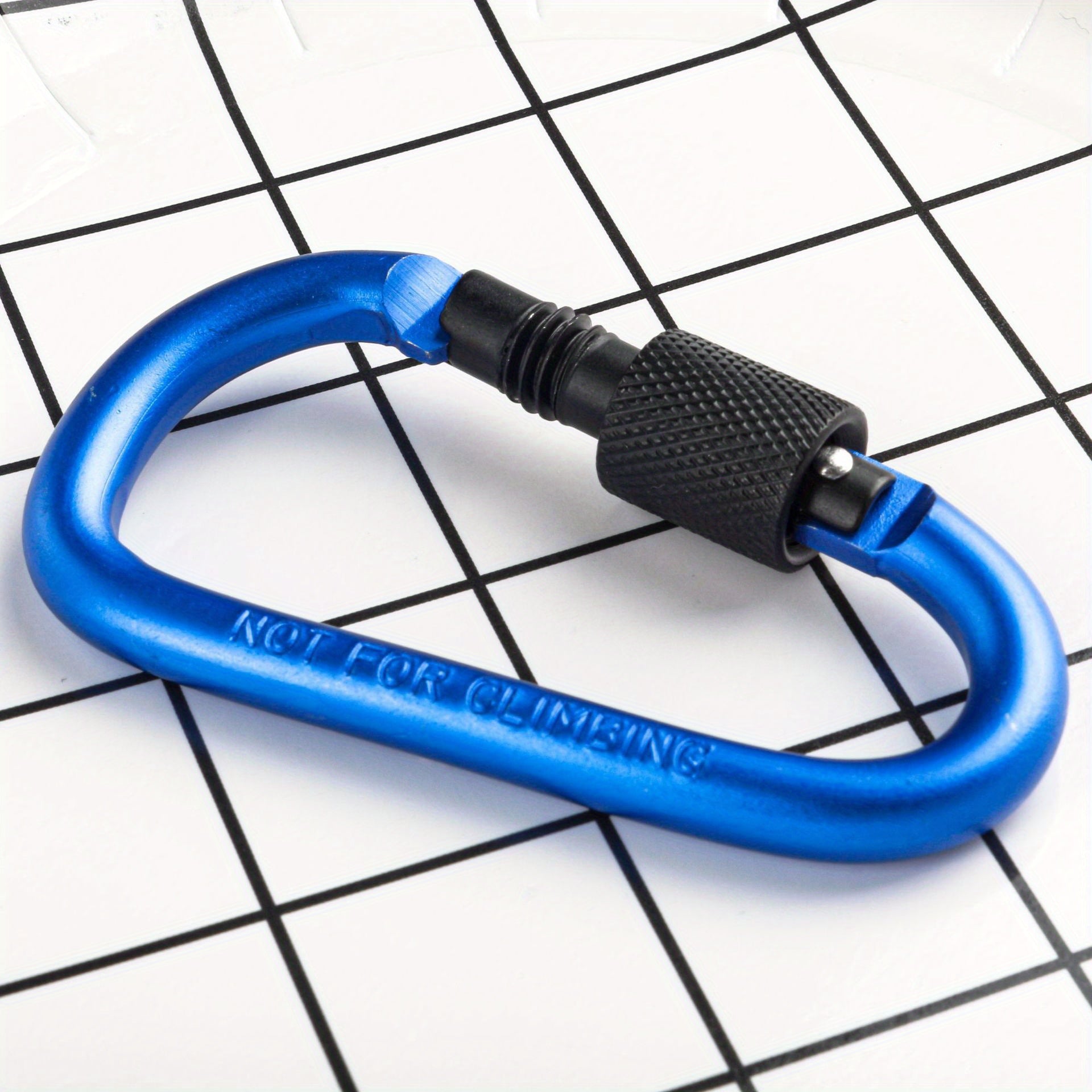 Durable Metal Keychain Carabiner for Outdoor Camping