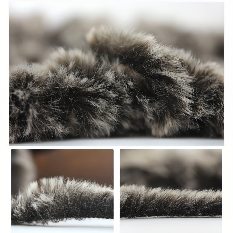3pcs 150g 3rolls 1 0 65Nm High And Low 100 Polyester Fancy Crochet Fur Yarn