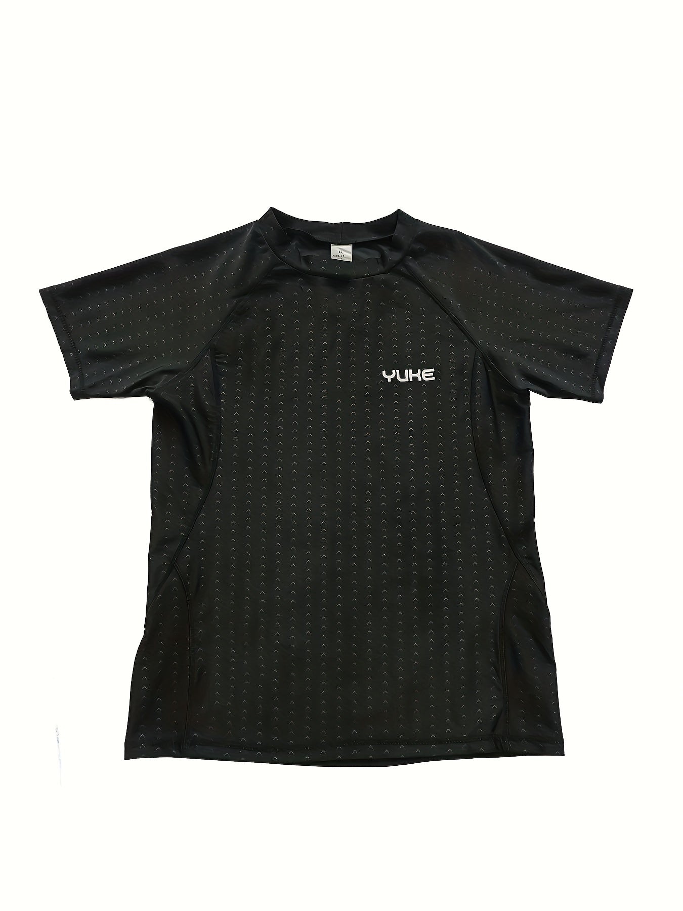 Men's Mesh Sun Protection Short Sleeve T-shirt for Surf Diving Snorkeling