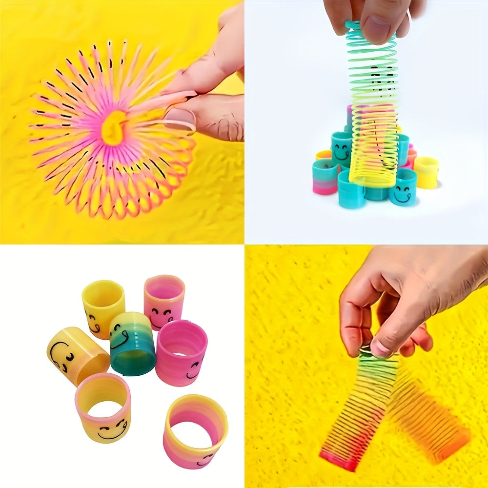 Rainbow Springs Mini Colorful O rings No Batteries Needed