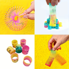 Rainbow Springs Mini Colorful O rings No Batteries Needed