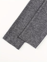  Ribbed High Rise Stretch Leggings