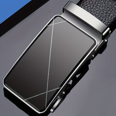 Men's PU Automatic Buckle Belt Wedding Daily Wear