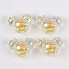 10pcs 16mm Faceted Acrylic Colored Beads DIY Necklace Bracelet Key Chain