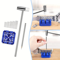 67pcs Watch Repair Kit Watch Link Removal & Resizing Opener Screwdriver Set