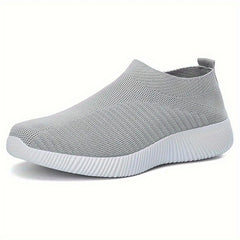 Breathable Lace Up Mesh Sneakers Soft Sole Walking Shoes