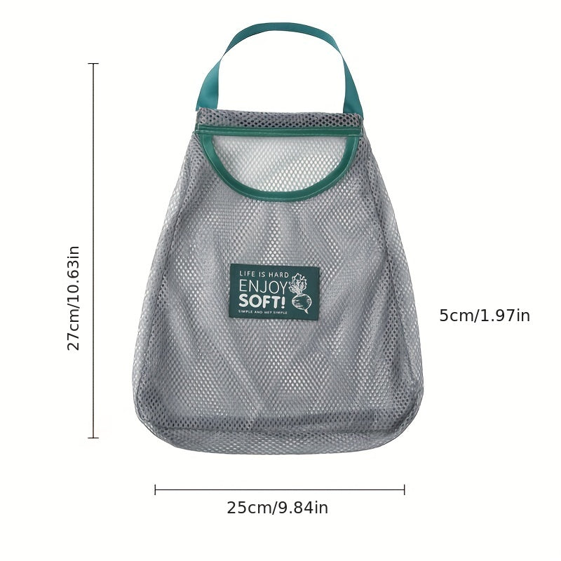 Mesh Storage Bag Kitchen Fruit Vegetable Portable Mesh Organ