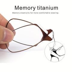 Legless Clip Nose Reading Glasses Ultra Thin Compact Readers Eyewear