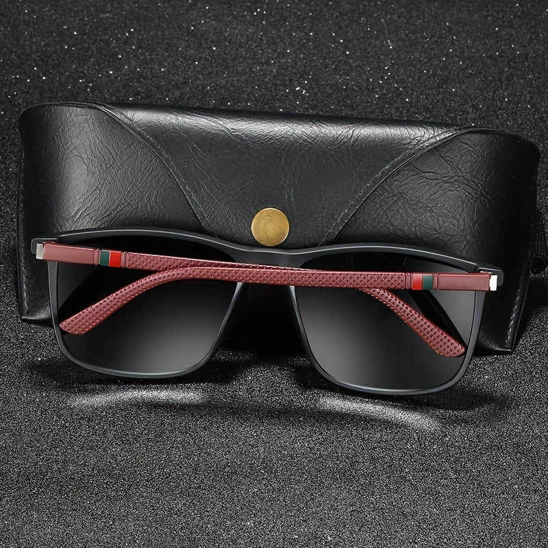 Square Polarized Sunglasses Lightproof UV400