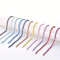 100pcs Colorful Bead Chain for Jewelry Making