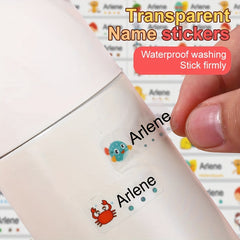 Custom Name Sticker Waterproof Personal Office Label