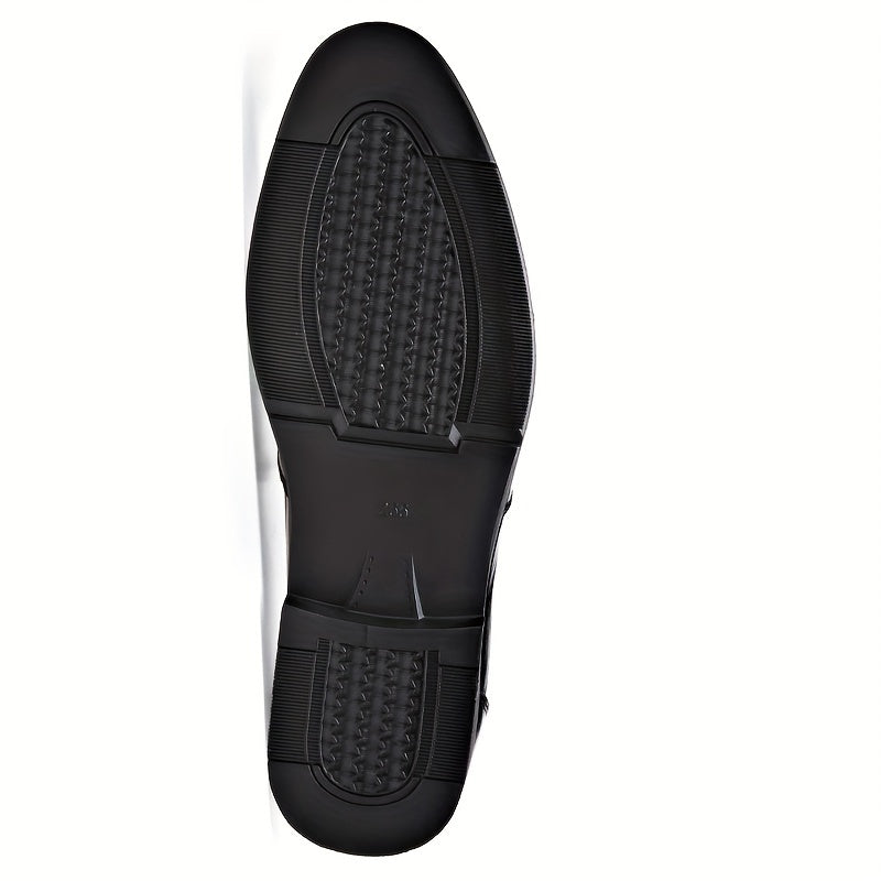 Men's Leather Oxford Shoes Non Slip Dress Shoes For Business