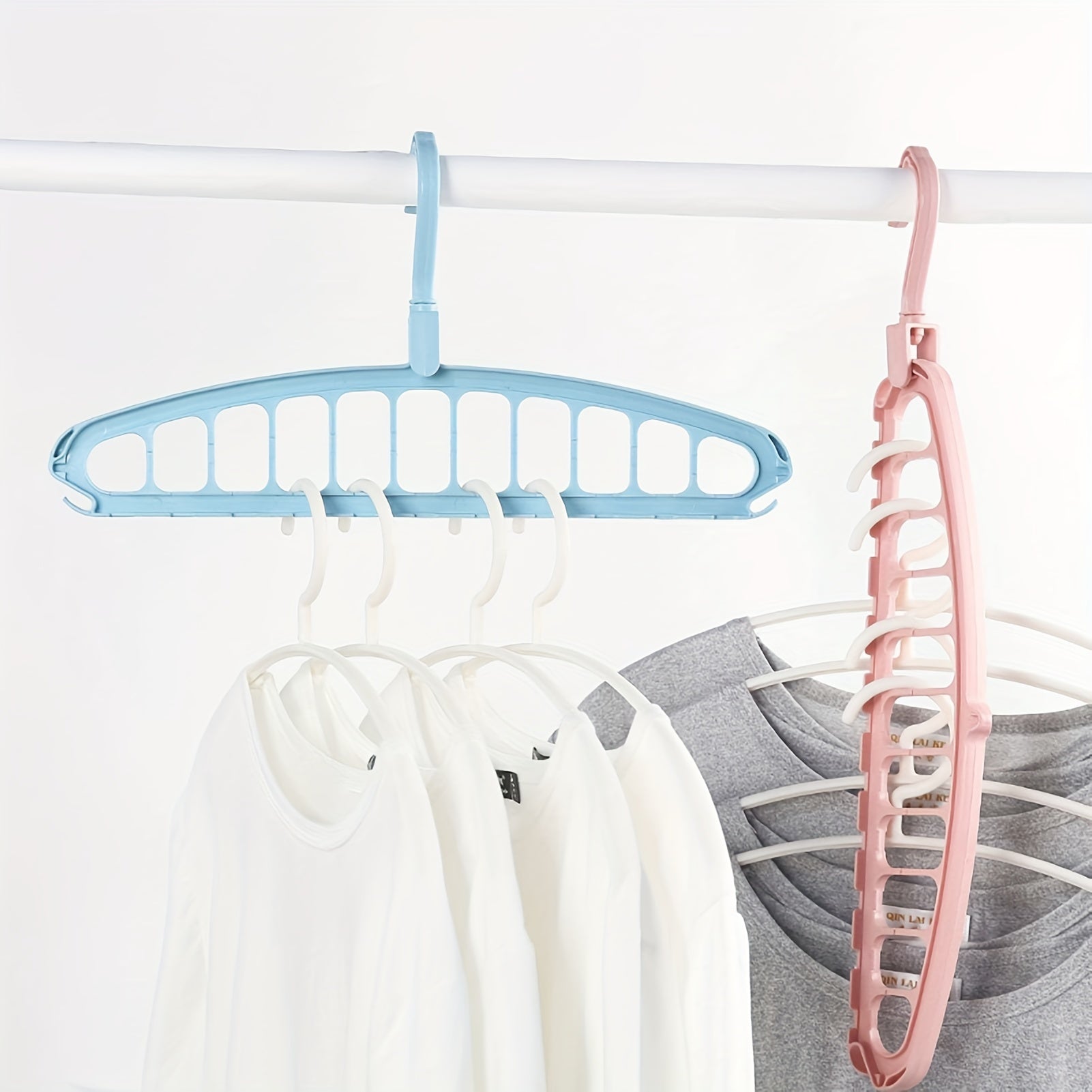 Kongduo Space Saving Vertical & Horizontal Hangers for Jackets, Shirts, Vests