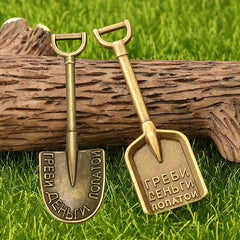 1:12 Scale Dollhouse Shovel & Spade Set - Vintage Landscape Enthusiasts Toy