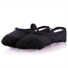 Girls' Split Sole Ballet Shoes - Ideal for Gymnastics and Dance