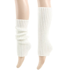 80s Vintage Cable Knit Leg Warmers for Women