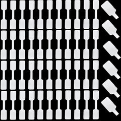 500 Jewelry Tags Stickers Self Adhesive Blank Identification Label