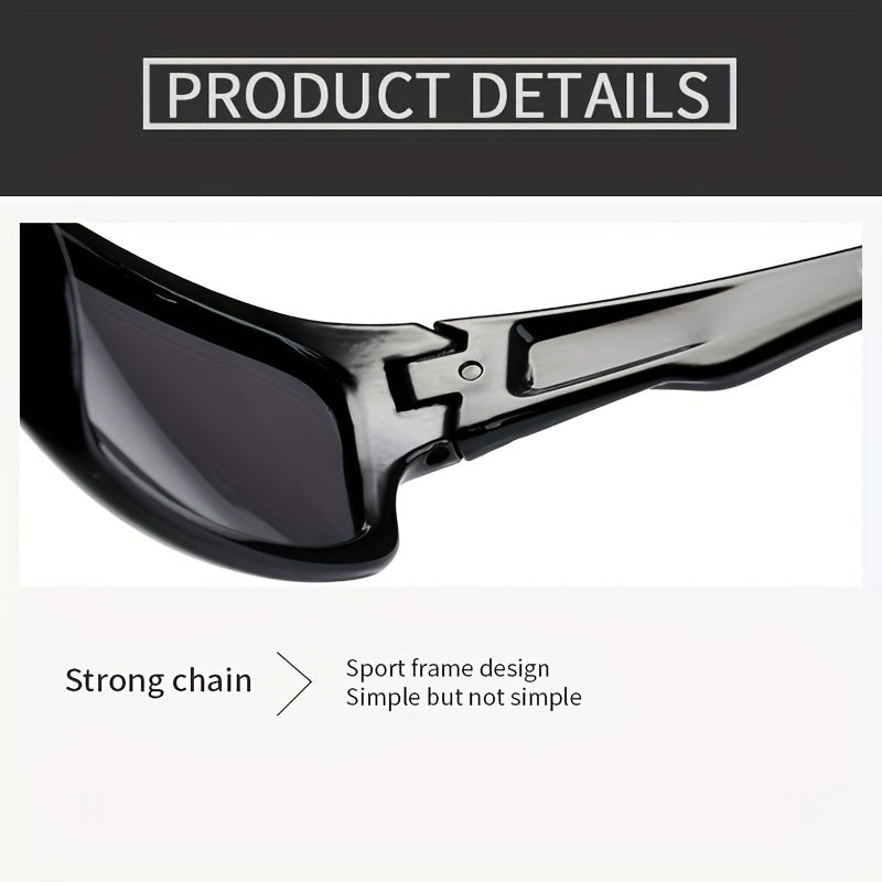 Men's Polarized Sports Sunglasses for Outdoor Activities