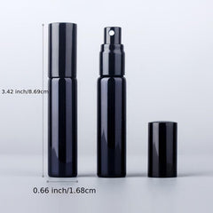10ml Refillable Perfume Bottle with Aluminum Atomizer for Travel