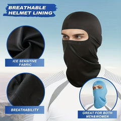 Unisex Balaclava Ski Mask Full Cover Windproof Neck Gaiter for Outdoor Sports