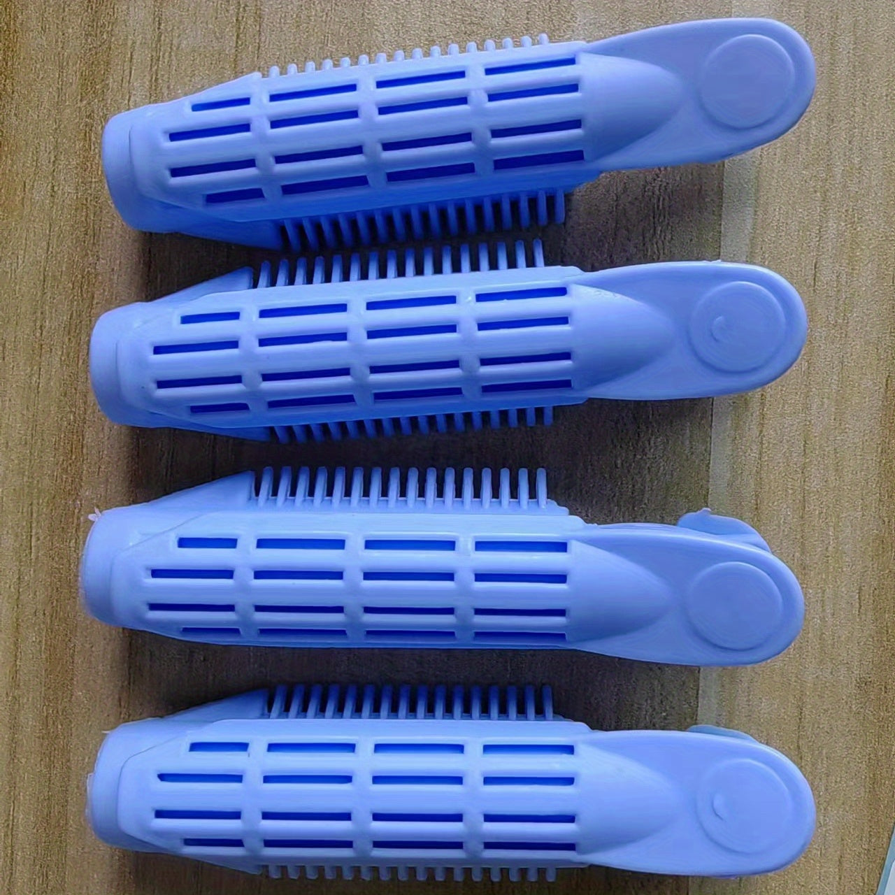 4pcs Natural Fluffy Hair Clip Curly Hair Root Clip Bangs Hair Accessories
