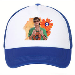 Unisex Sunshade Breathable Baseball Cap with Embroidery