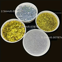 High Temp Resistant Glitter Powder for DIY - Drawing, Screen Printing