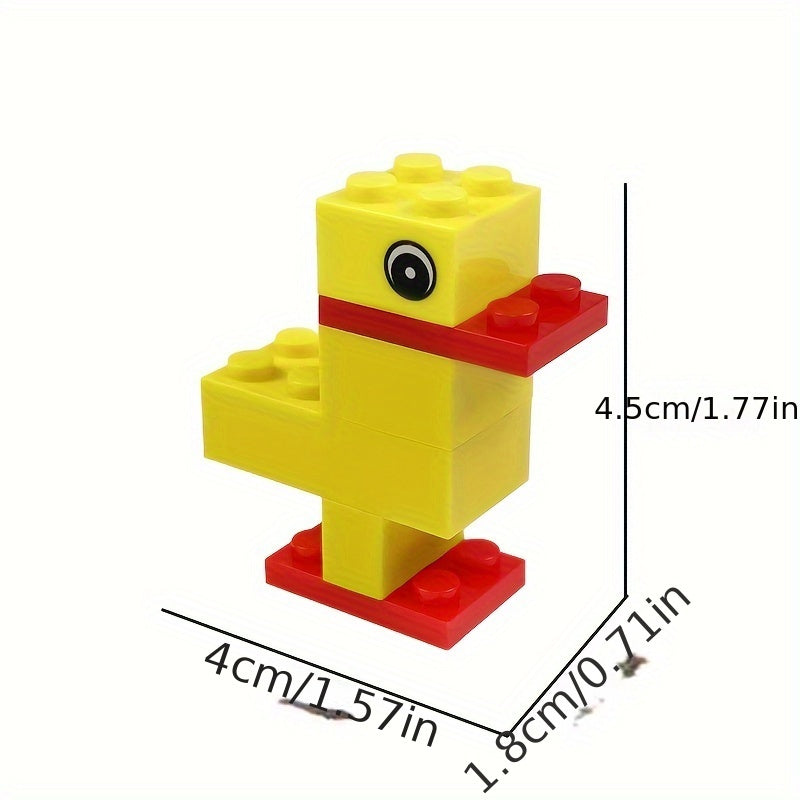 Duck Shape Building Blocks 6pcs Educational Toy