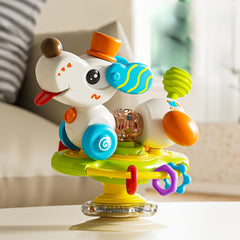 Colorful Suction Cup Spinner Toy Fun Animal Theme Rotator for Windows & Bathtubs