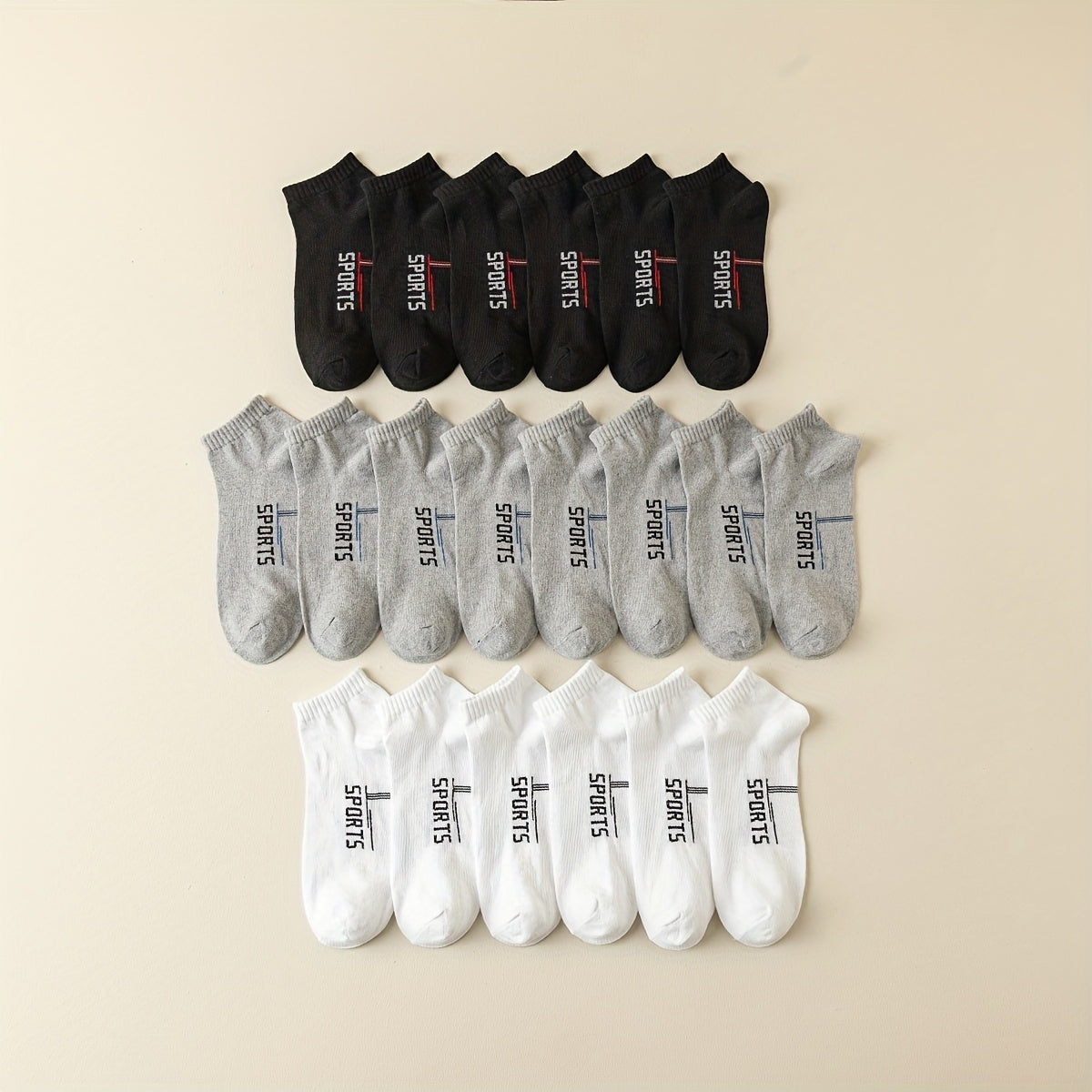 10 Pairs Letter Print Socks Comfy & Breathable Sports Socks Women's Stockings