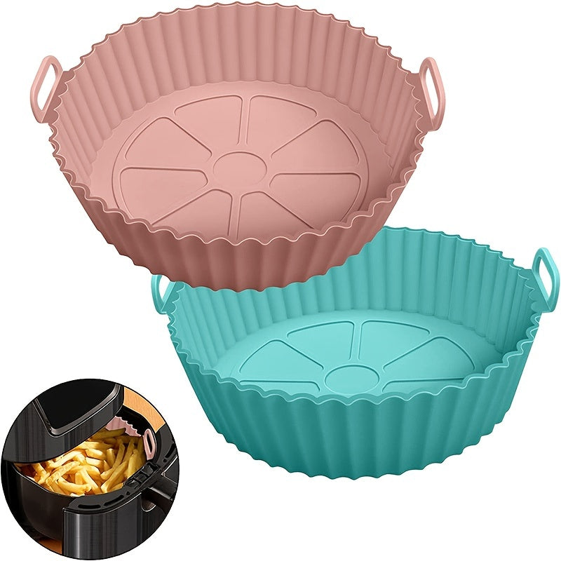 Non Stick Silicone Baking Tray for Air Fryer Oven