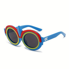 Cartoon Frame Sun Protection Sunglasses for Traveling Party Gift