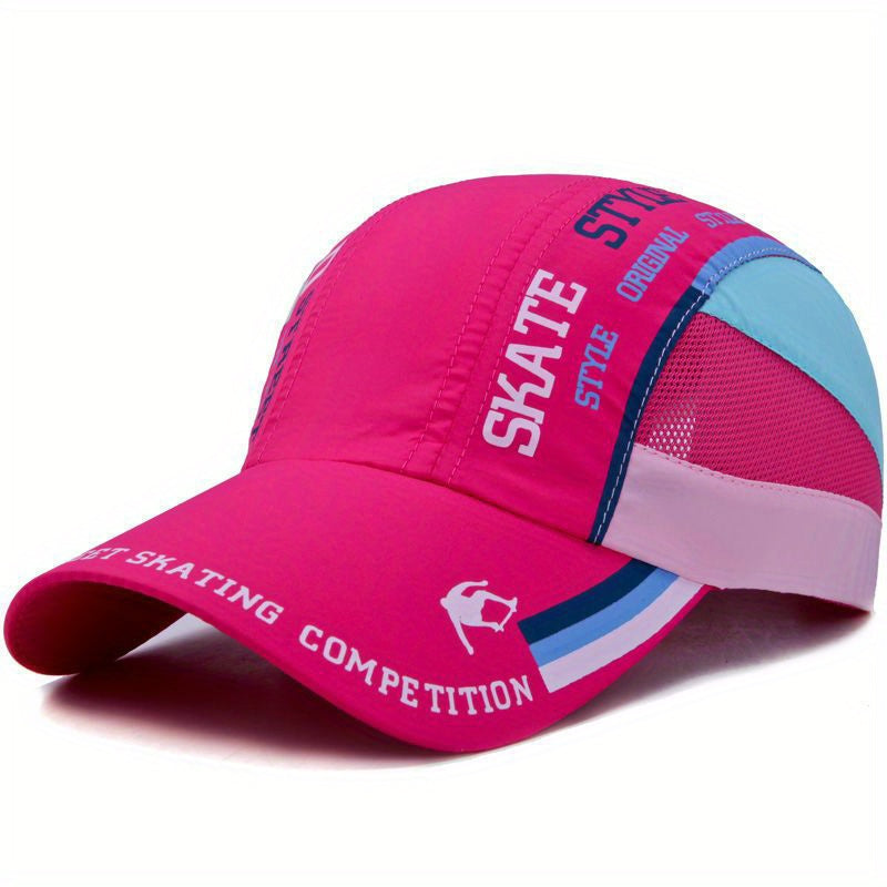 Breathable Mesh Baseball Cap Quick drying Sun Hats Unisex Hiking Visors