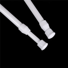 Adjustable Metal Curtain Rod for Bathroom and Shower