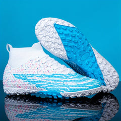 High Performance Unisex Turf Football Boots Anti Skid Lace Up