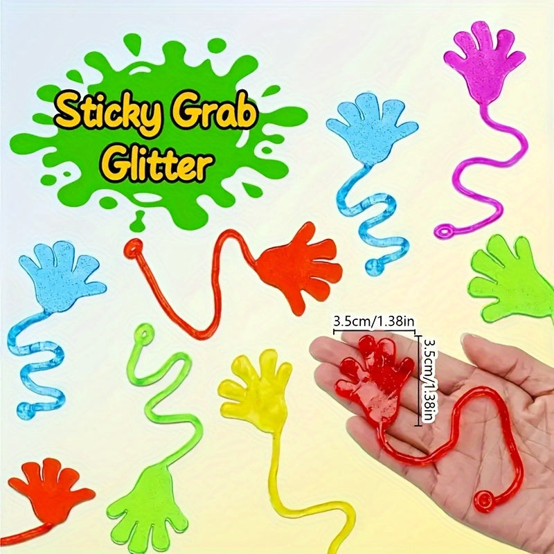 15 Sticky Hands Sticky Fingers Kids Party Favors Prizes Fun Toys Halloween