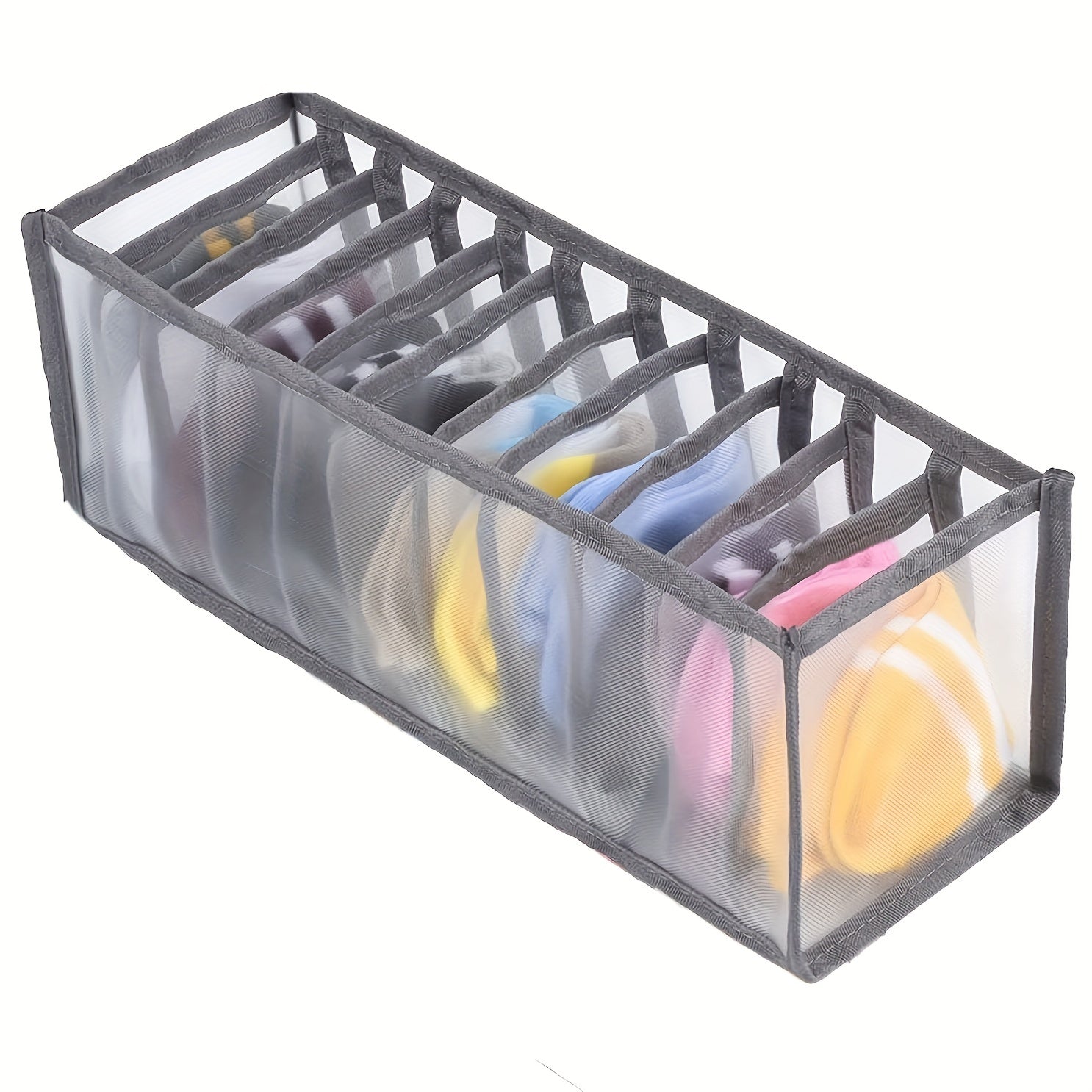 Drawer Divider Socks Organizer Storage Box Compartments