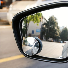 Car Infinity Small Round Mirror 360 Degree Reverse Blind Spot Mirror