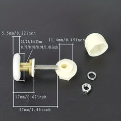8pcs Shower Door Roller Wheels Nylon Runner Lifting Wheel