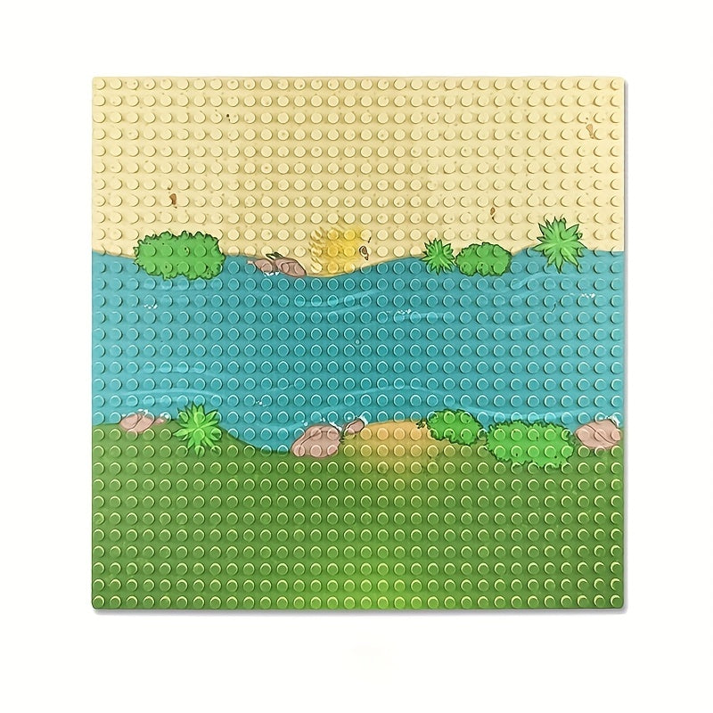 Classic Grassland Baseplate 32x32 Building Block Base Plates
